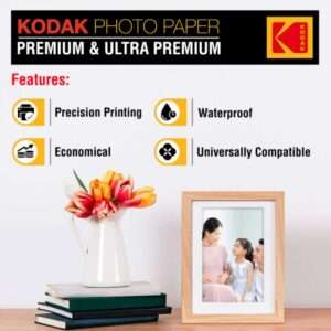 Kodak Premium 260 GSM (4x6) High Gloss Photo Paper - 50 sheets - Image 4