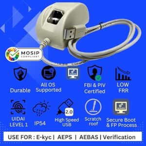 Startek L1 | USB| Access FM220u L1 | Fingerprint Scanner - Image 3